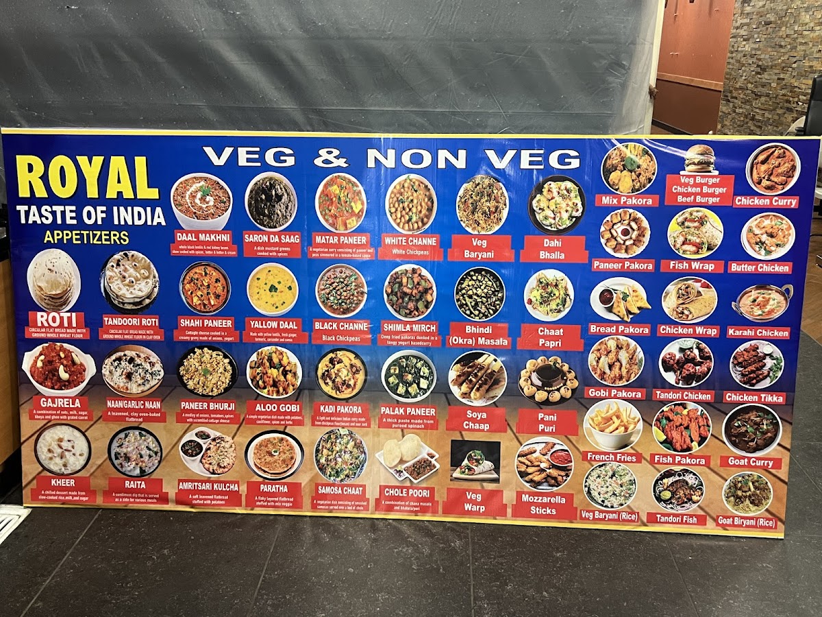 Royal taste of india Menu - Image 6